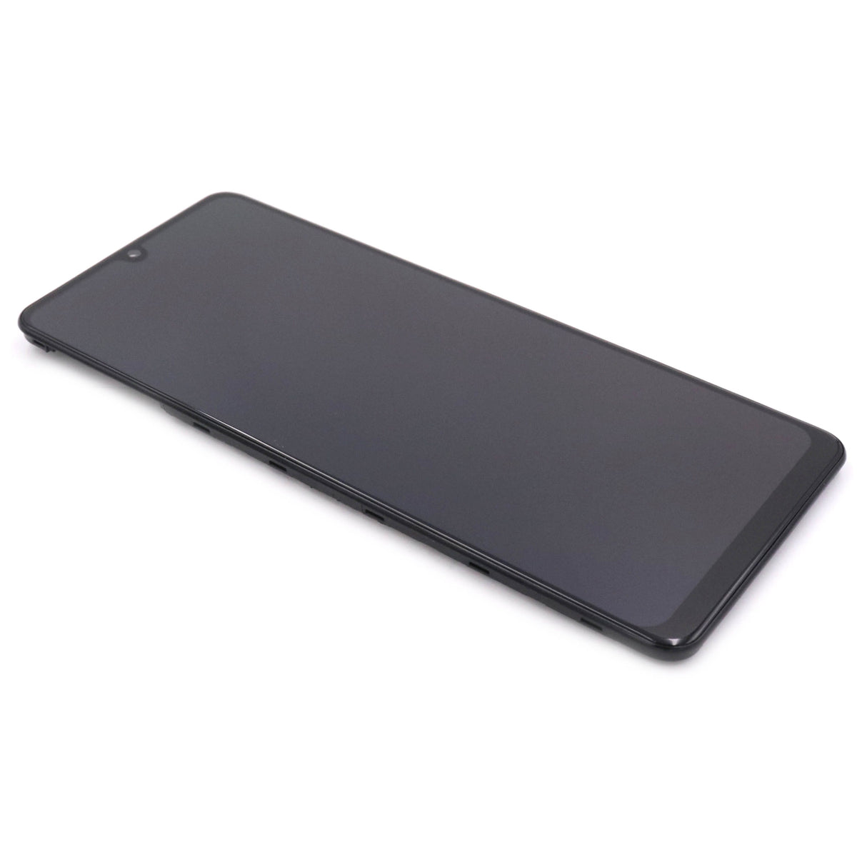 Skärm Complete with Housing för Samsung Galaxy A31 Black Service Pack