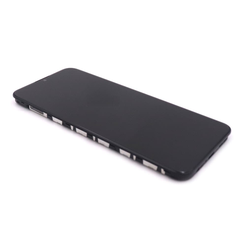 Skärm Complete with housing för Motorola Moto G10 Black Service Pack