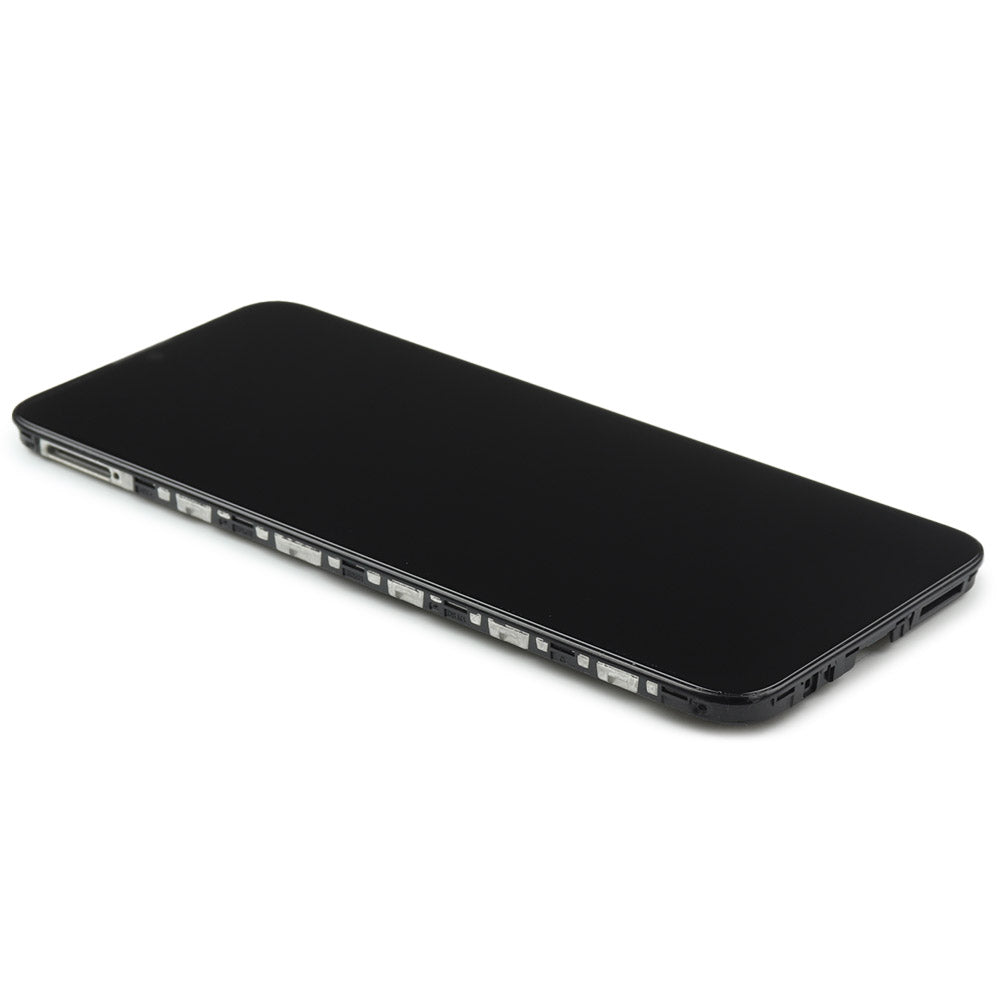 Skärm Complete with Housing för Motorola Moto E20 Black OEM-Equivalent