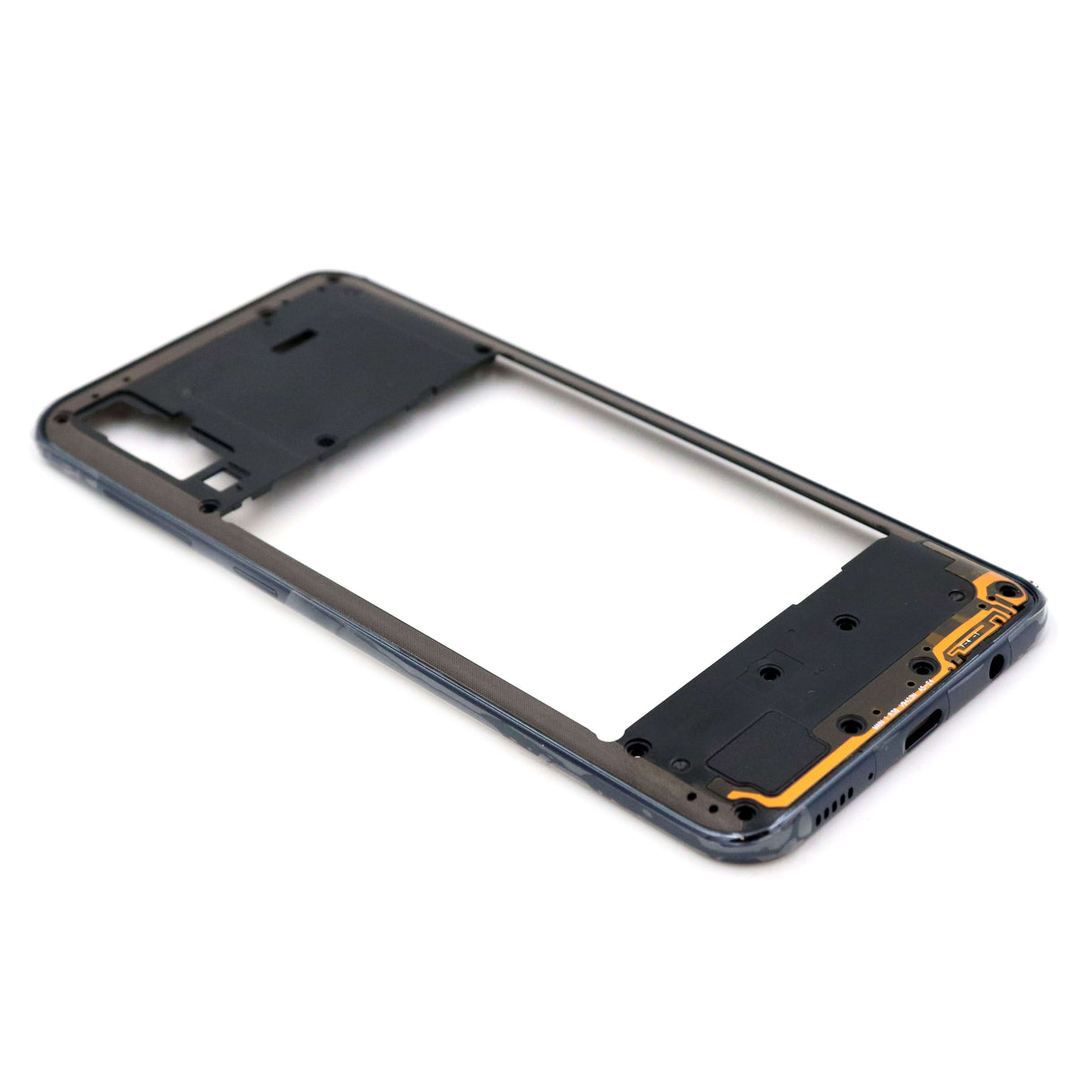 Frame för Samsung Galaxy A50 (A505F) Black OEM-Equivalent