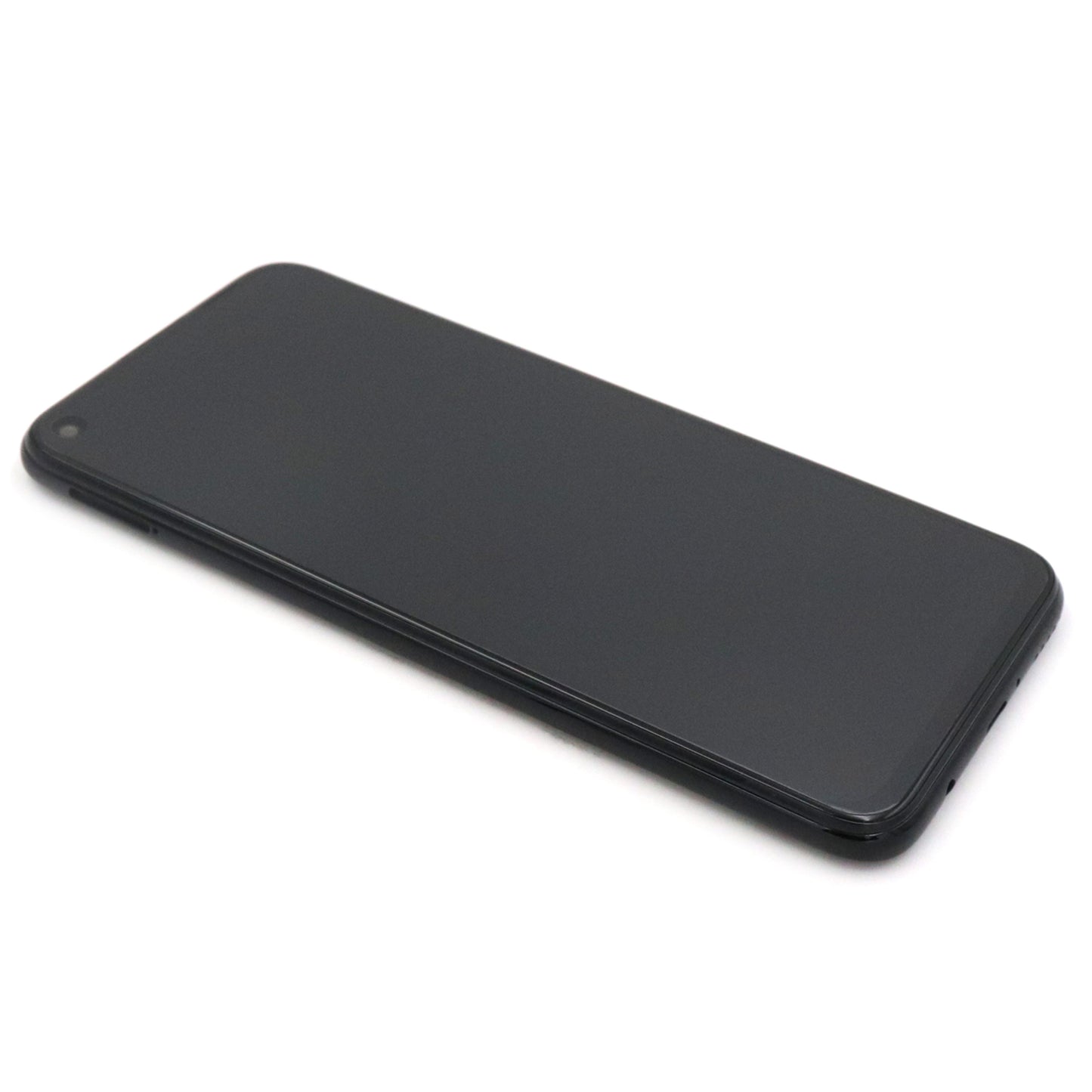 Skärm Complete with Housing and Batteri för Huawei P40 Lite Black Service Pack