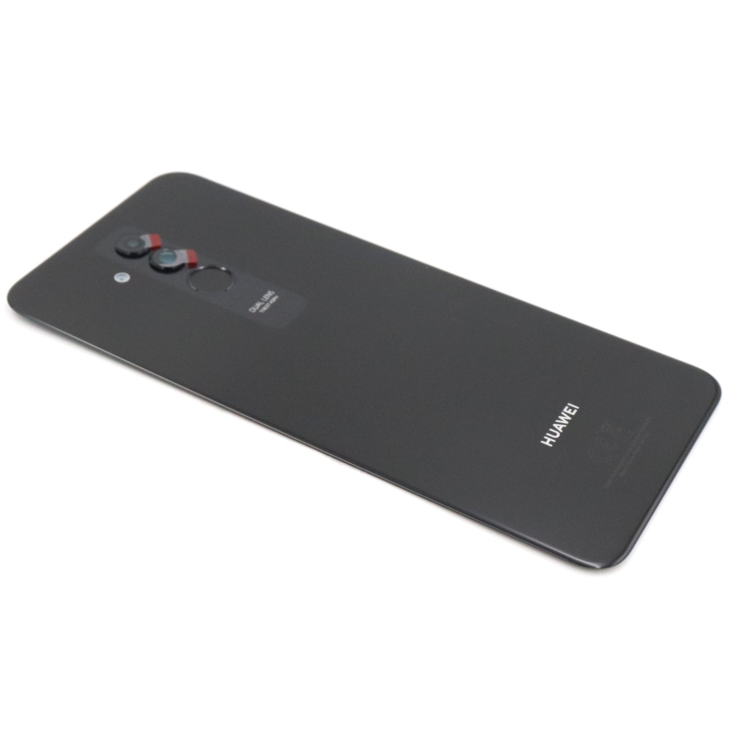 Bakstycke för Huawei Mate 20 Lite Black Service Pack