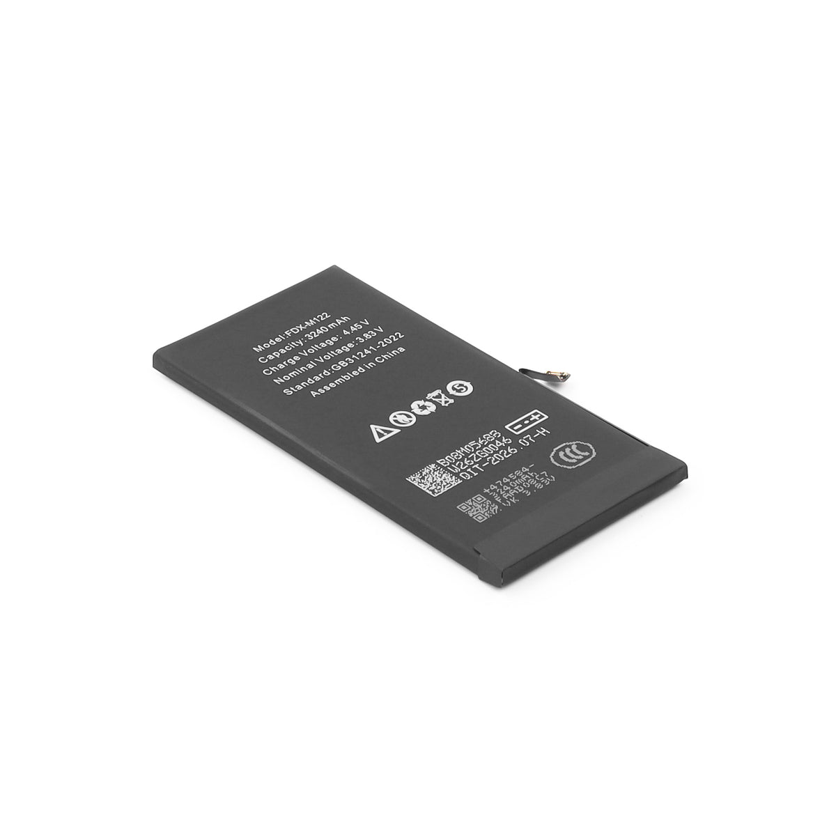 Batteri (With Adhesive) High Capacity (3240mAh) för iPhone 12/12 Pro OEM-Equivalent (Calibrated Used)