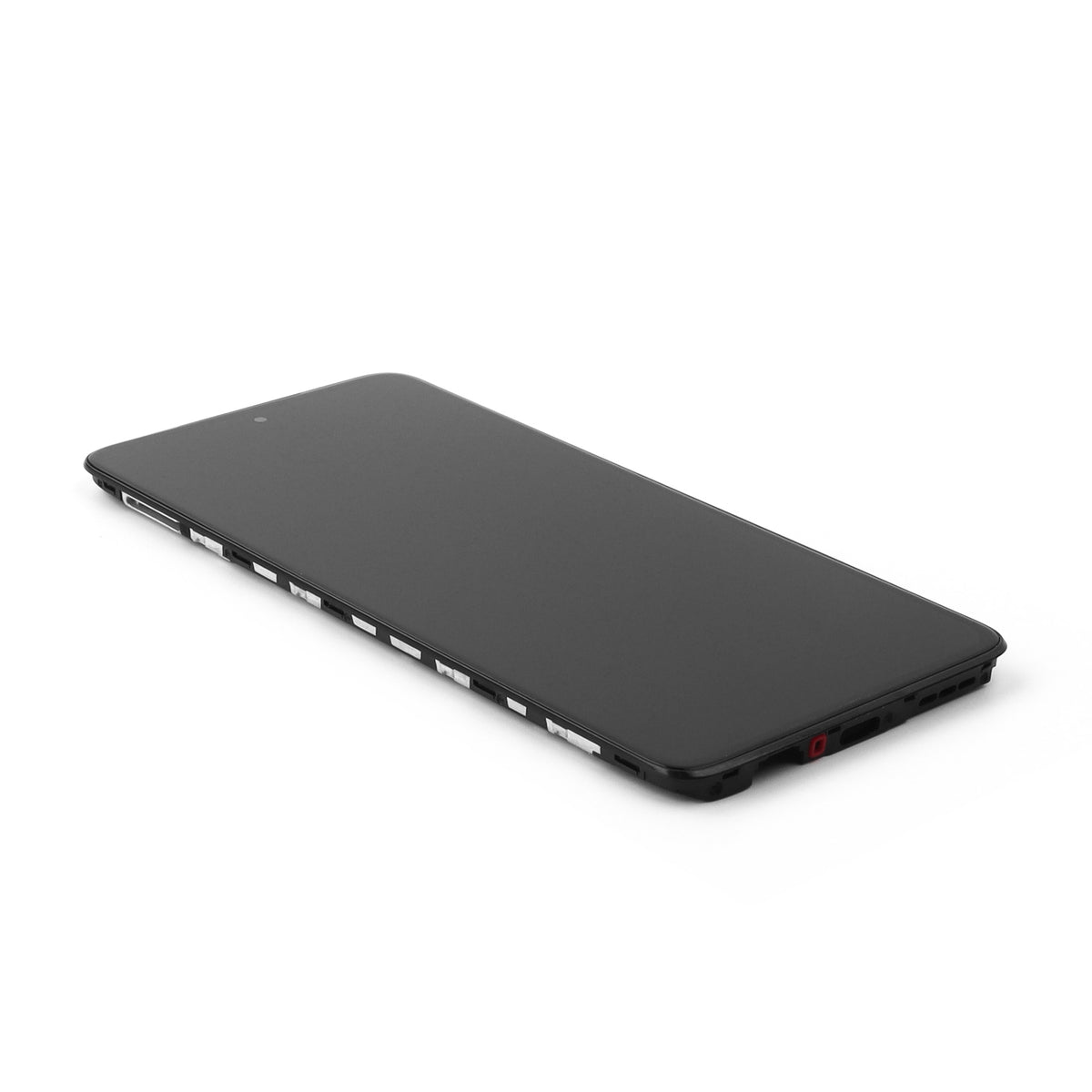 Skärm Complete With Housing för Motorola Moto G72 Meteorite Black OEM-Equivalent