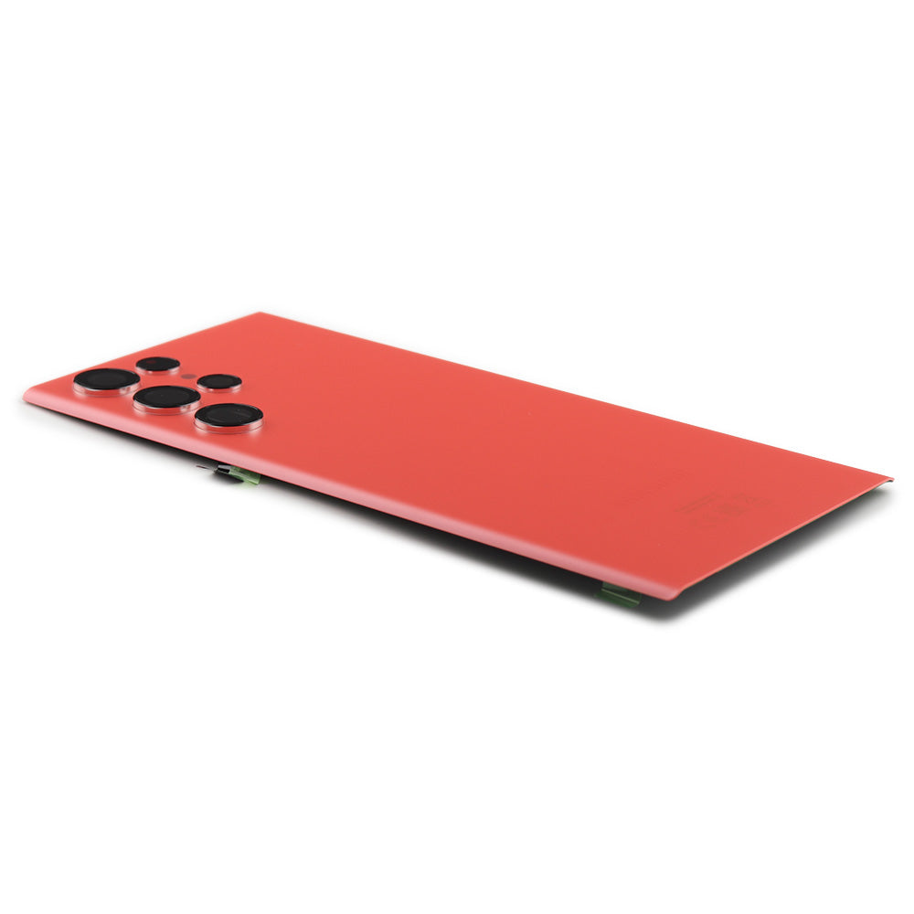 Bakstycke för Samsung Galaxy S22 Ultra (SM-S908B) Red Service Pack