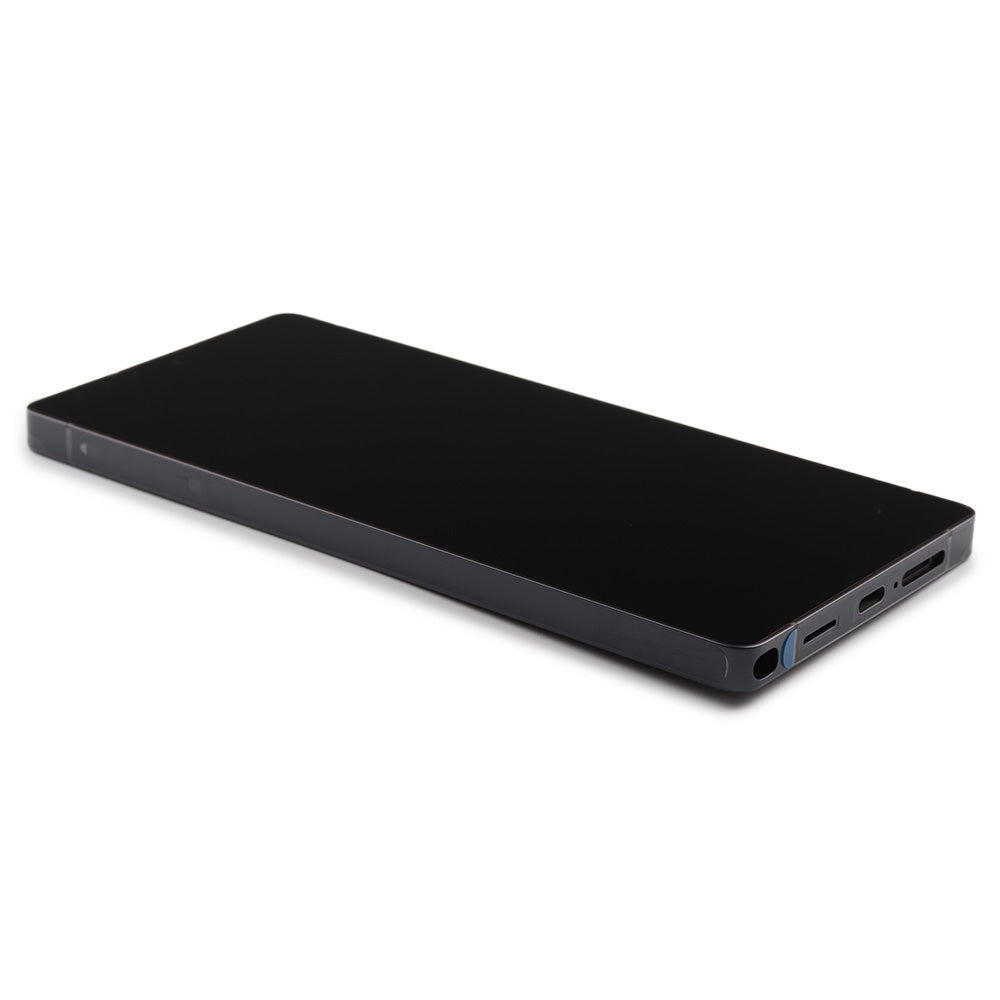 Skärm (Pre-Assembled) Complete with Housing för Samsung Galaxy S25 Ultra (SM-S938B) Titanium Black Service Pack