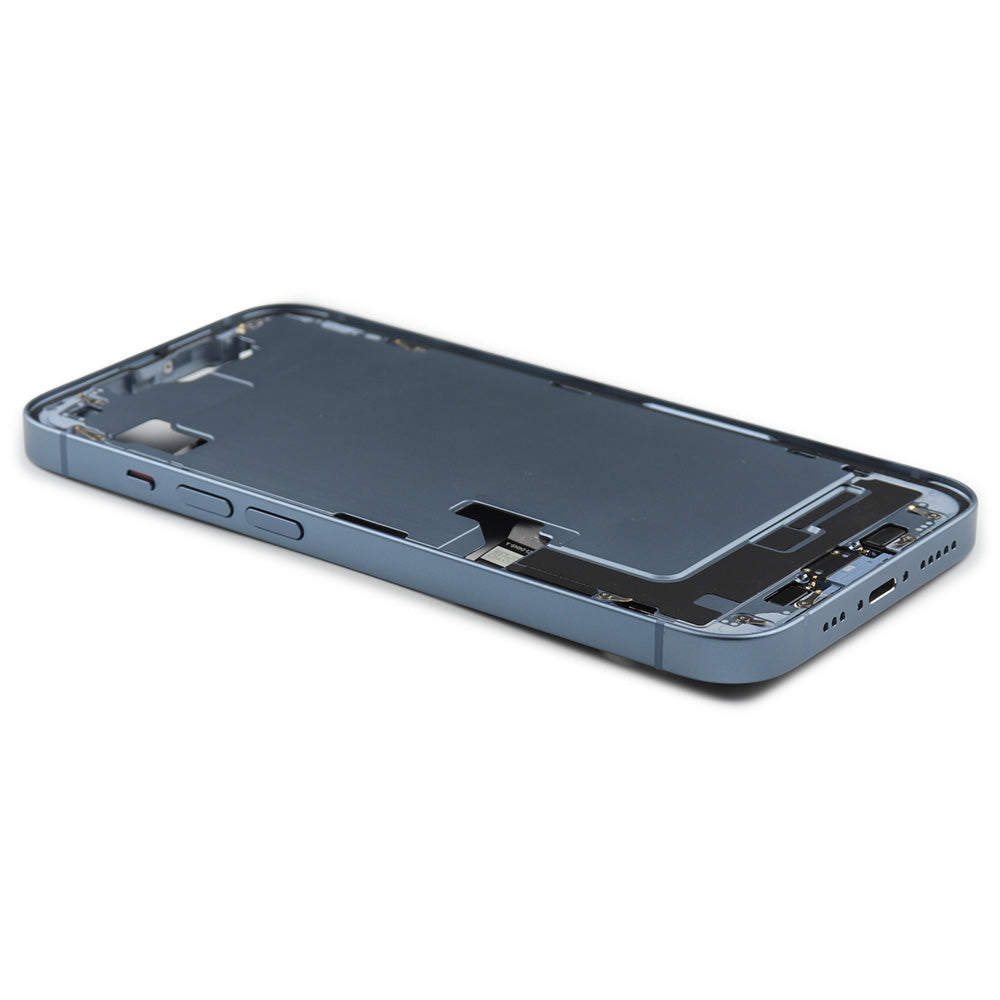 Middle Frame (US Version) för iPhone 14 Blue Pulled