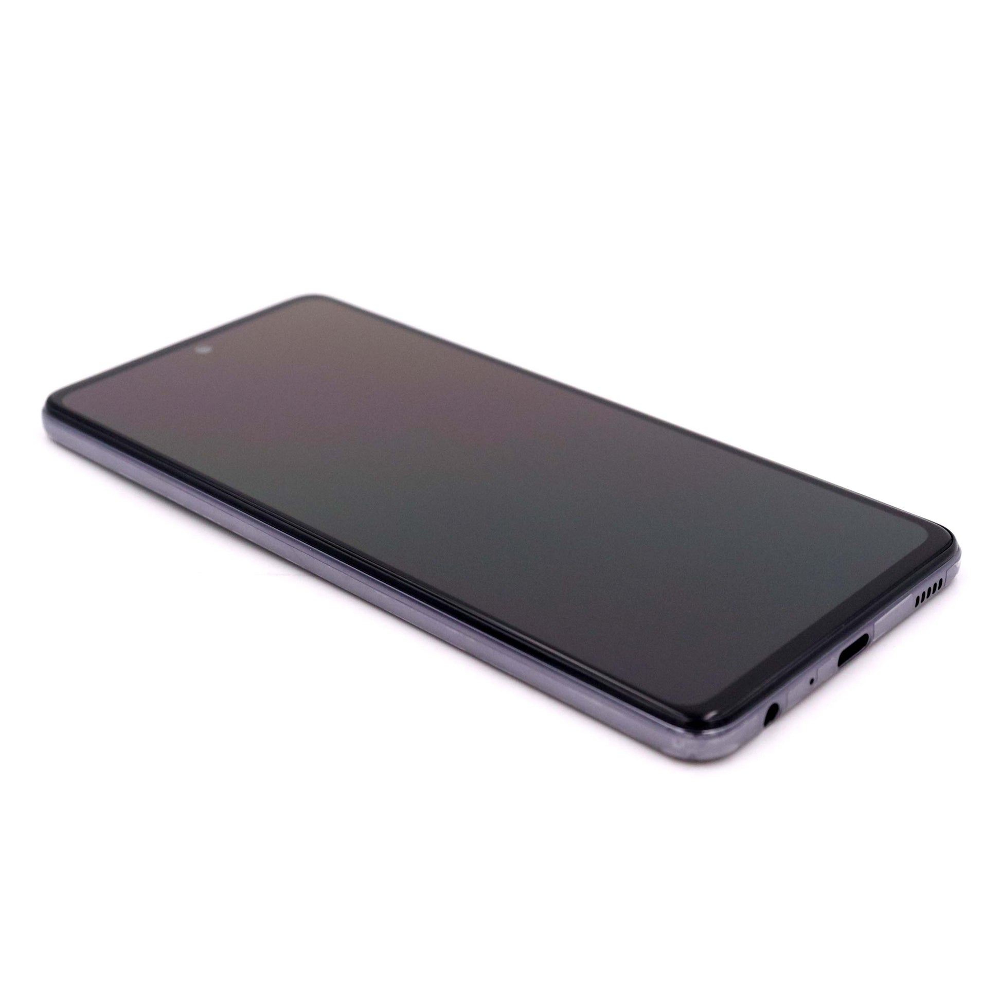 Skärm Complete with Housing för Samsung Galaxy A52 5G Black Service Pack