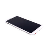 Skärm Complete with Housing and Batteri för Huawei Y6 2018 White Service Pack