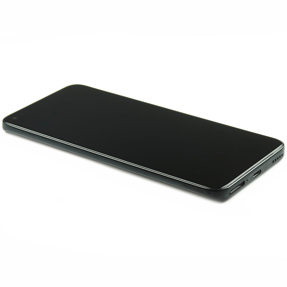 Skärm Complete with Housing för Huawei Honor 50 Lite Black OEM-Equivalent