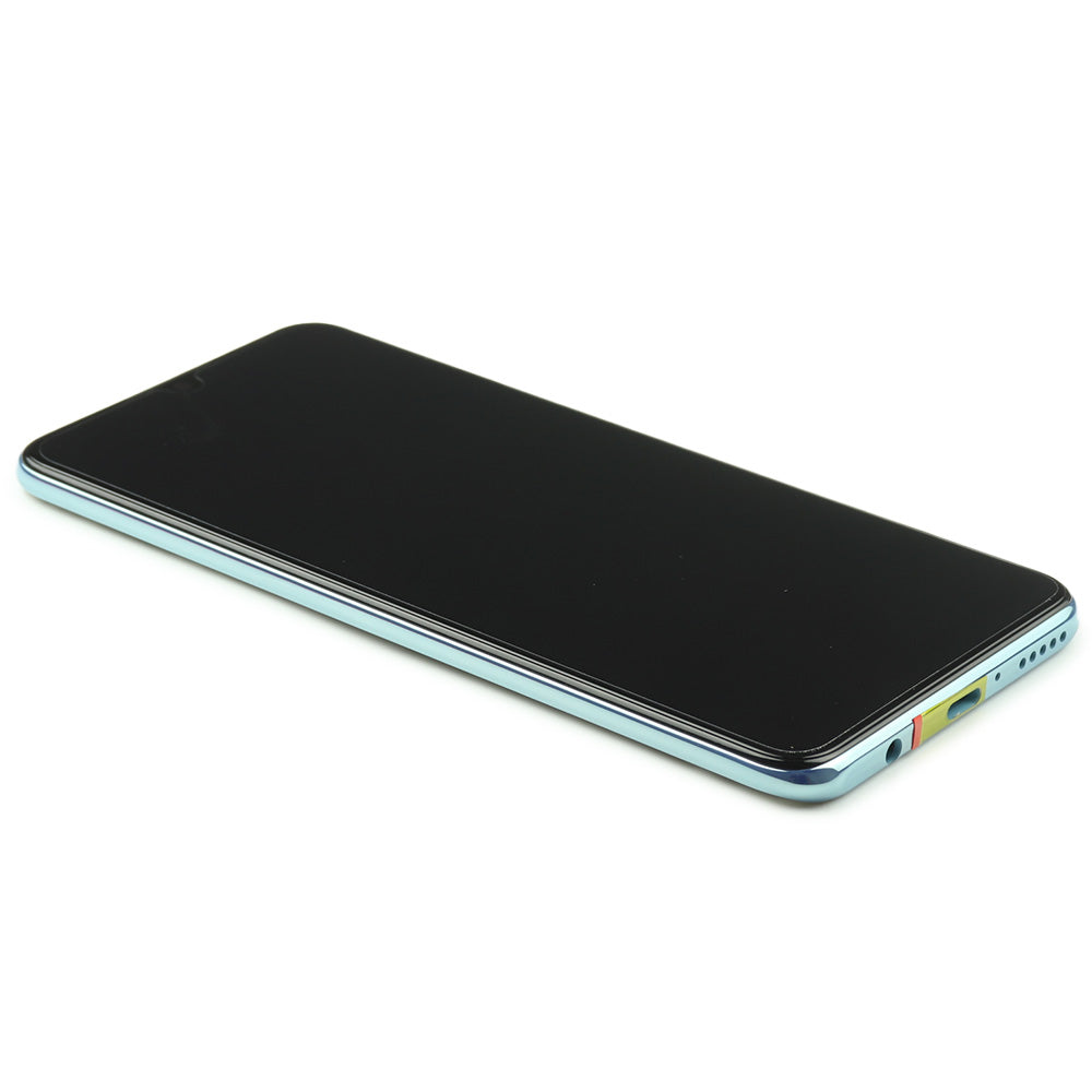 Skärm with Housing and Batteri för Huawei P30 Lite New Edition (48MP) (MAR-LX1B) Breathing Crystal Service Pack