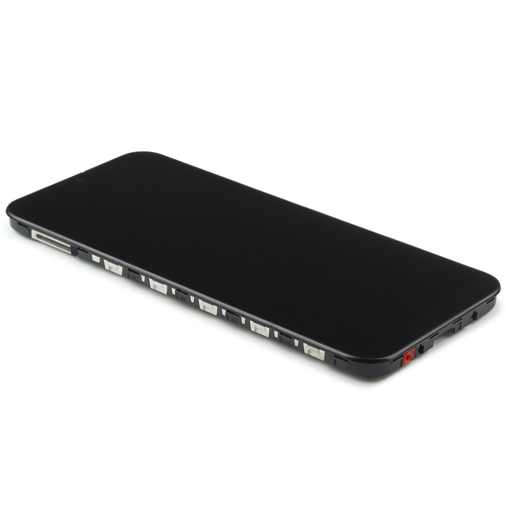 Skärm Complete with Housing för Motorola Moto E6i Black OEM-Equivalent
