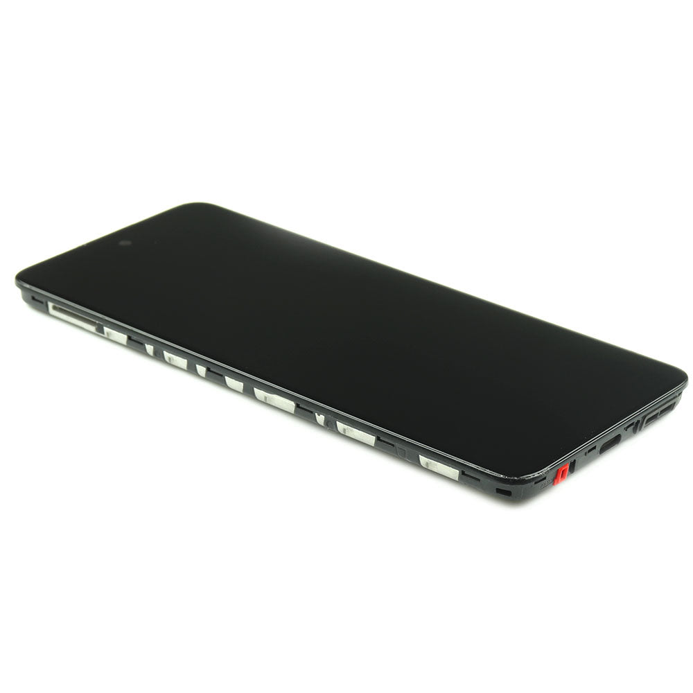 Skärm Complete with Housing för Motorola Moto G60 Black OEM-Equivalent