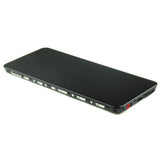 Skärm with Housing för Motorola Moto G60s Black Service Pack