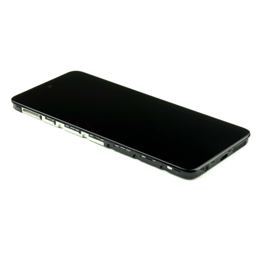 Skärm Complete with Housing för Motorola Moto G22 Black Service Pack