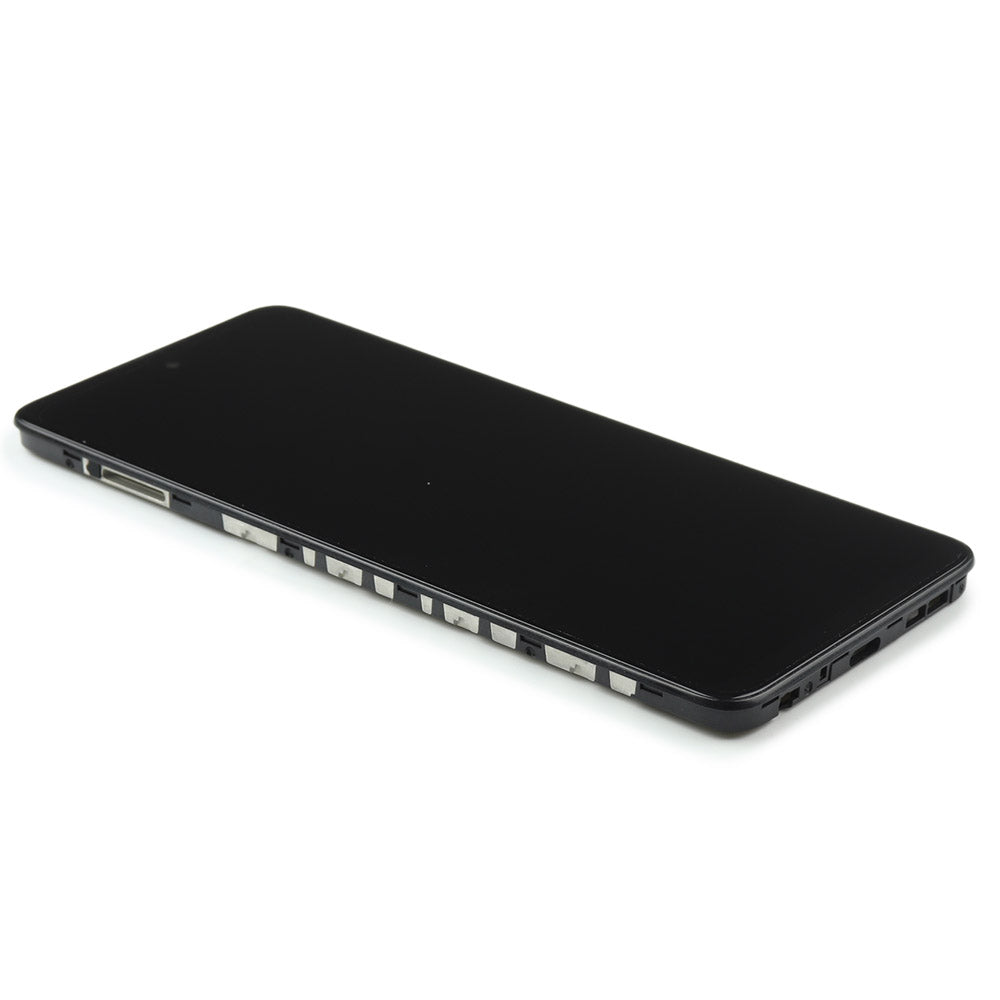 Skärm Complete with Housing för Motorola Moto G51 Black OEM-Equivalent