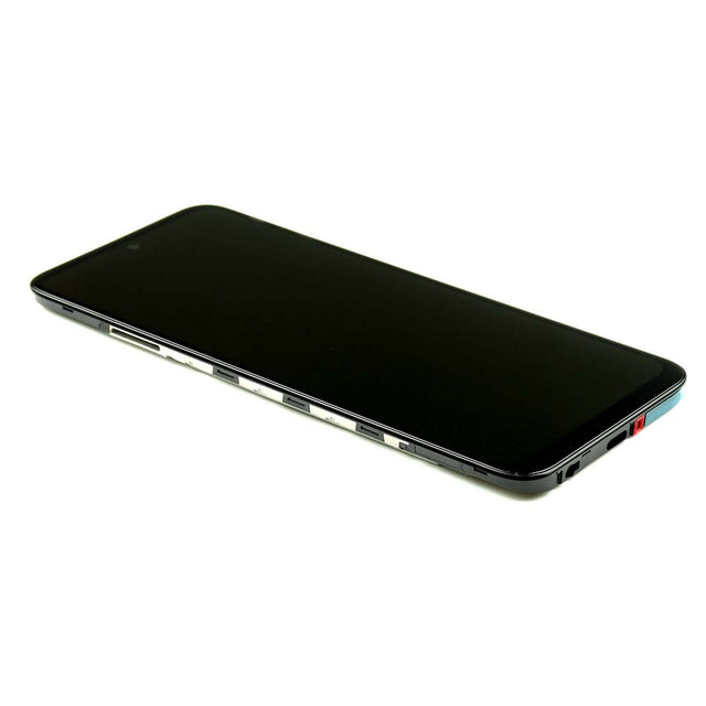 Skärm Complete with Housing för Motorola Moto G71 Svart Service Pack