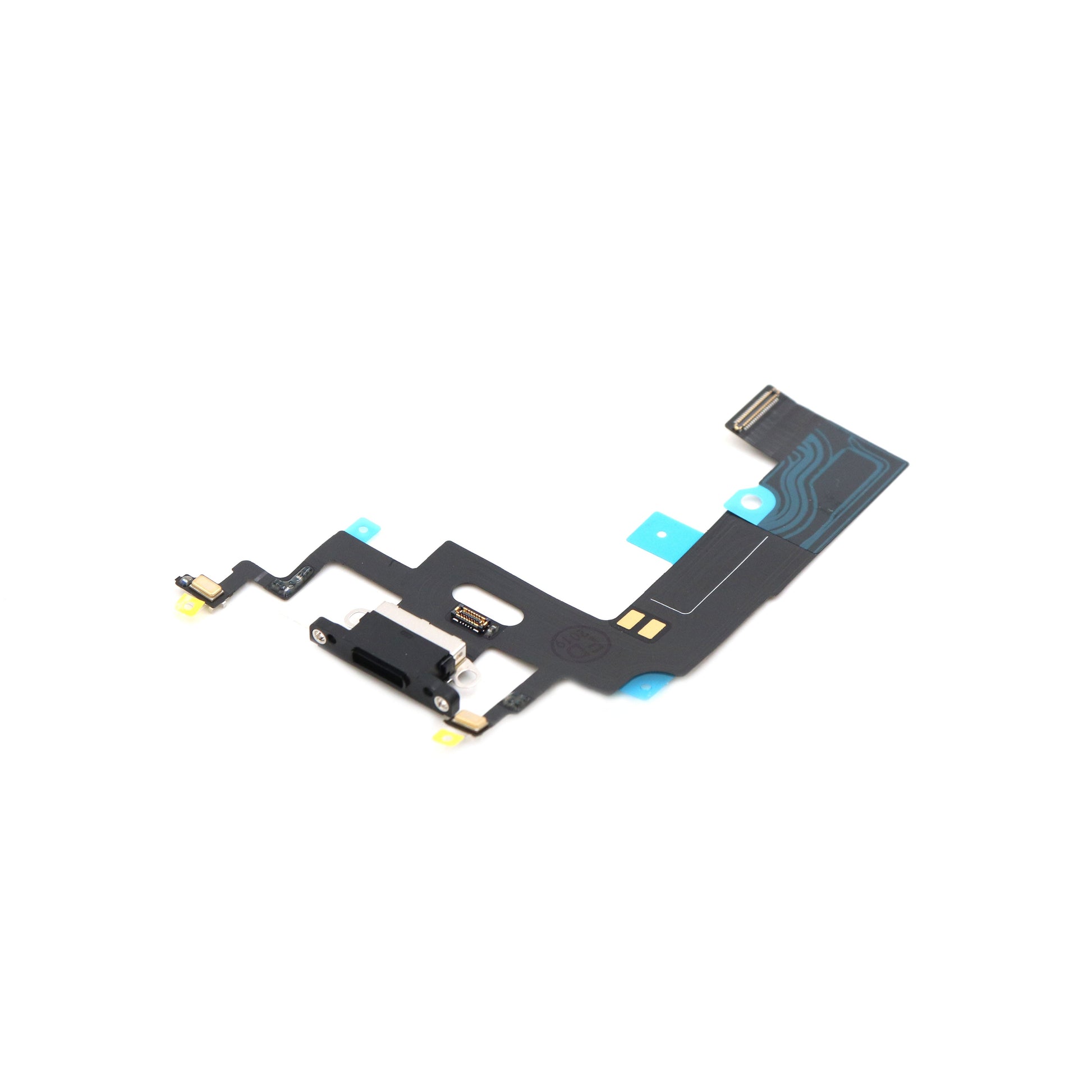 Laddkontakt för iPhone Xr Black Pulled
