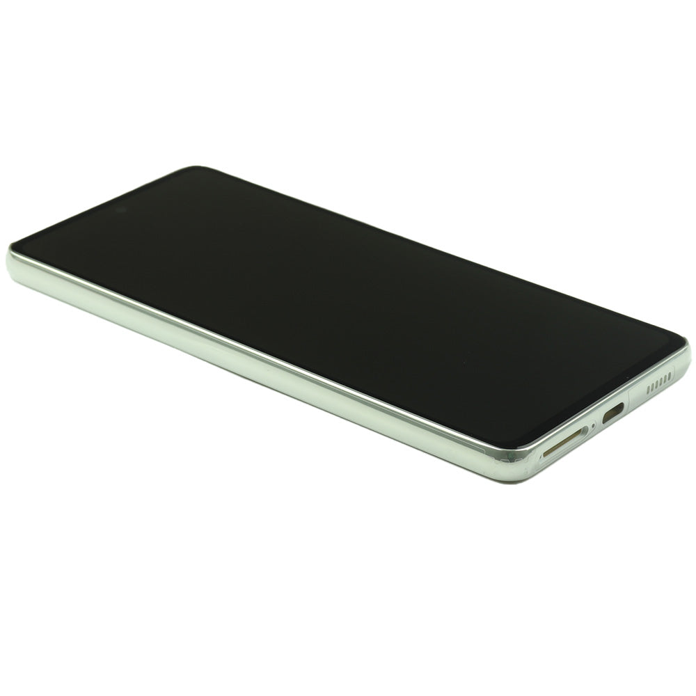 Skärm Complete with Housing Awesome för Samsung Galaxy A53 5G White Service Pack