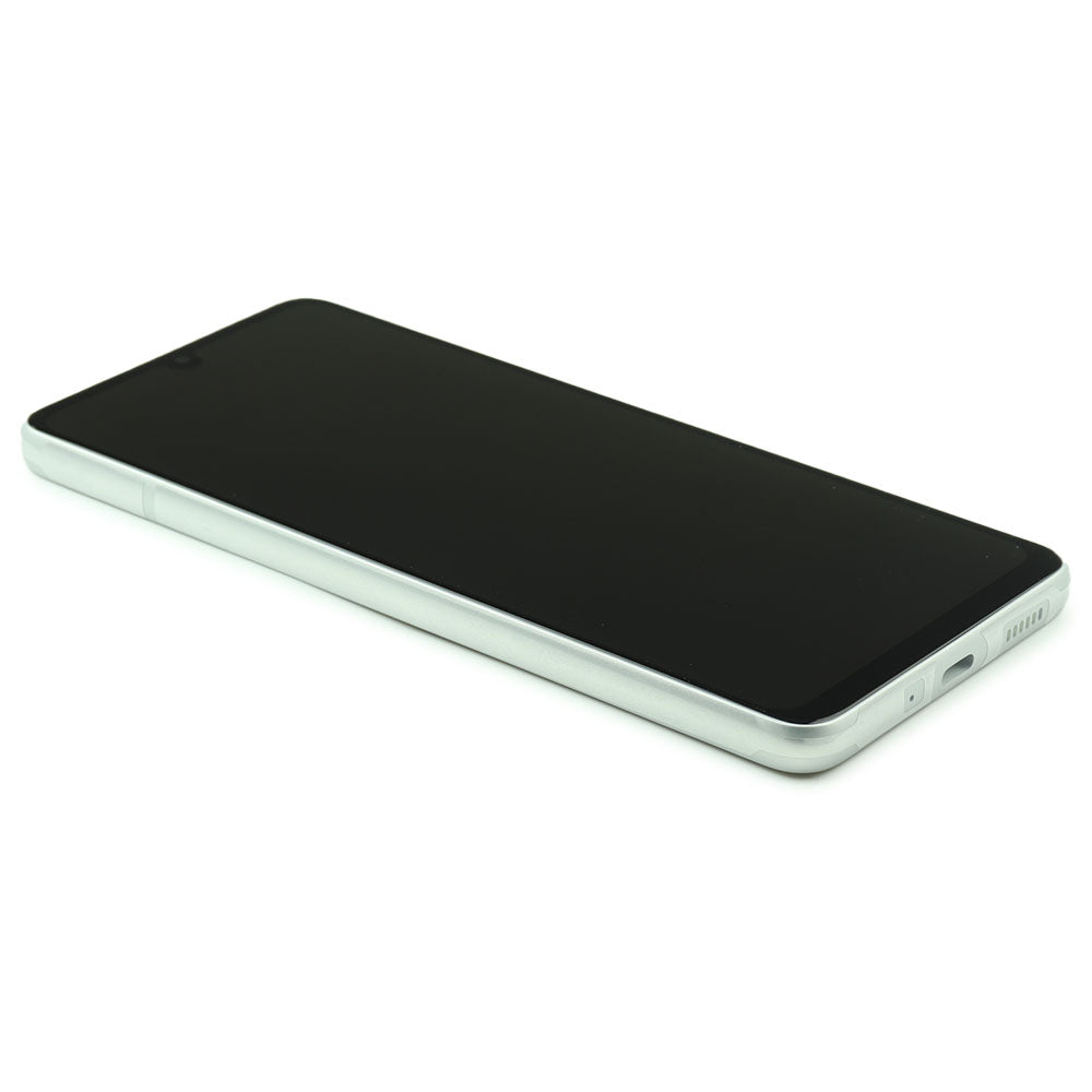 Skärm Complete with Housing Awesome för Samsung Galaxy A33 5G White Service Pack