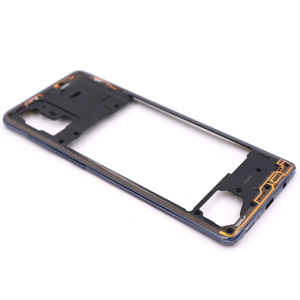 Frame för Samsung Galaxy A71 (A715F) Black OEM-Equivalent