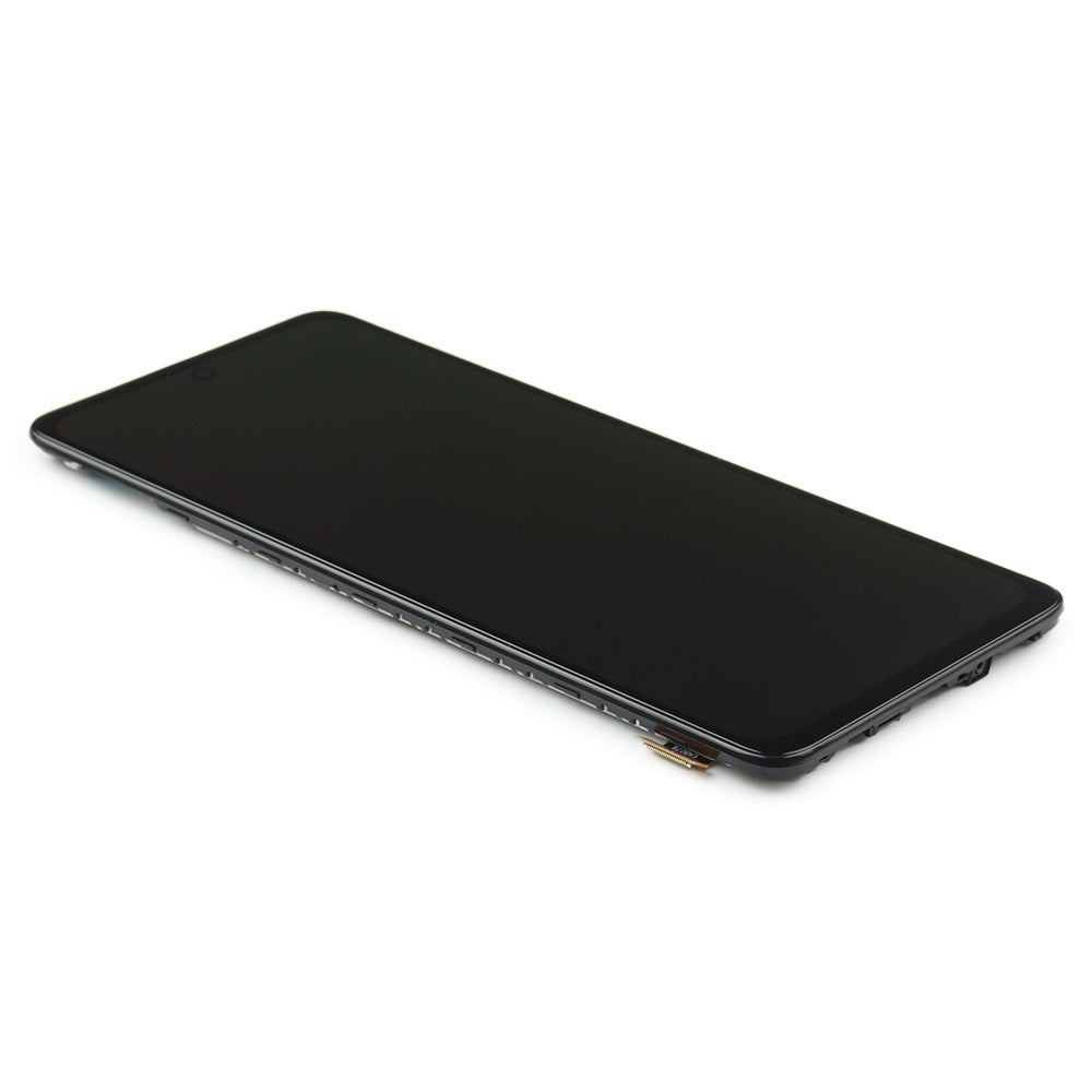 Skärm Complete with Housing Black för Samsung Galaxy A51 (A515F) Oled Soft