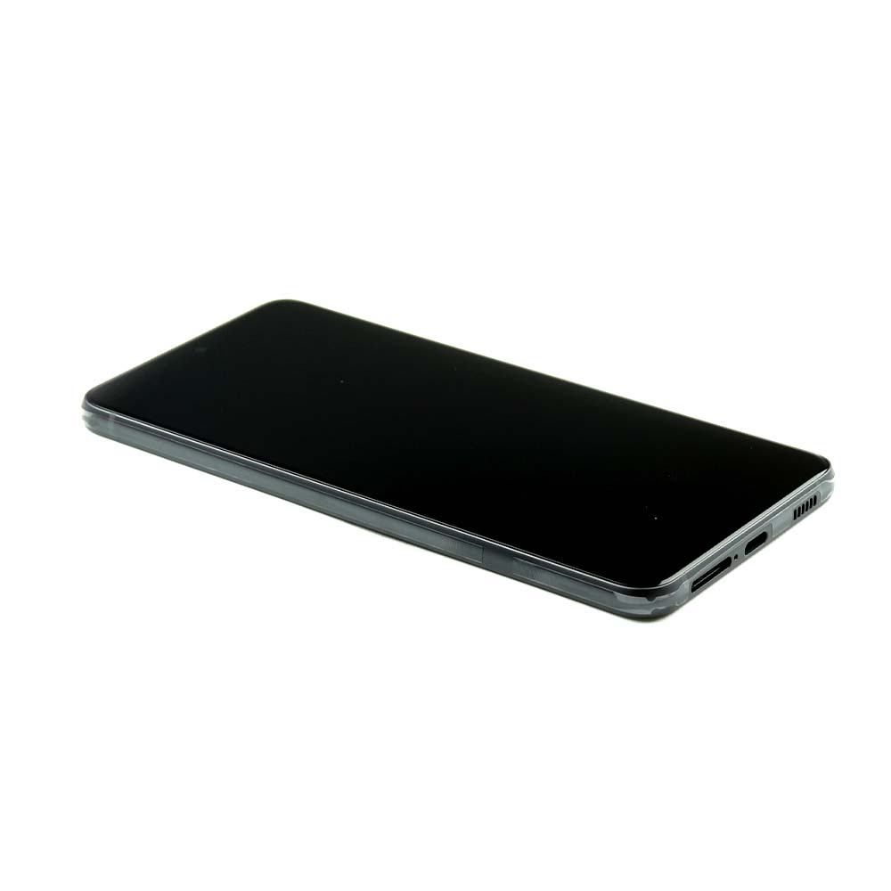Skärm Complete with Housing för Samsung Galaxy S21 FE 5G Black Service Pack