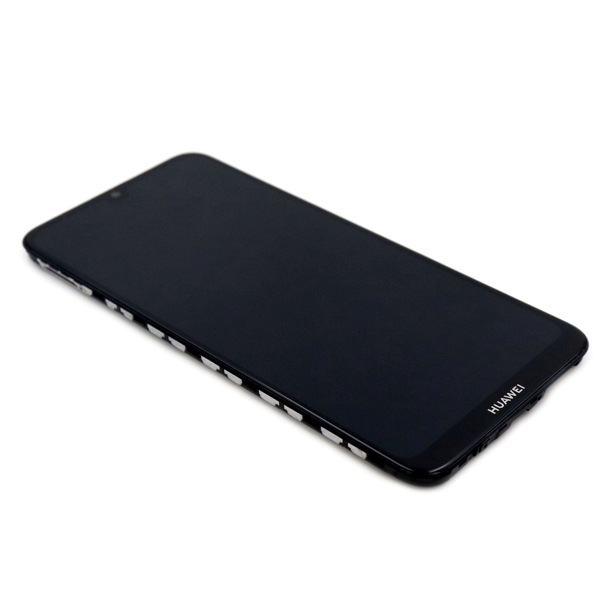 Skärm Complete with Housing för Huawei Y7 Pro 2019 Black OEM-Equivalent