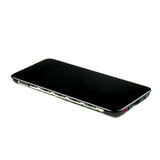 Skärm complete with housing för Motorola Moto E7 Power Black Service Pack