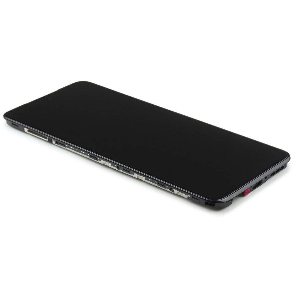 Skärm Complete with Housing för Motorola Moto G52 Black Service Pack