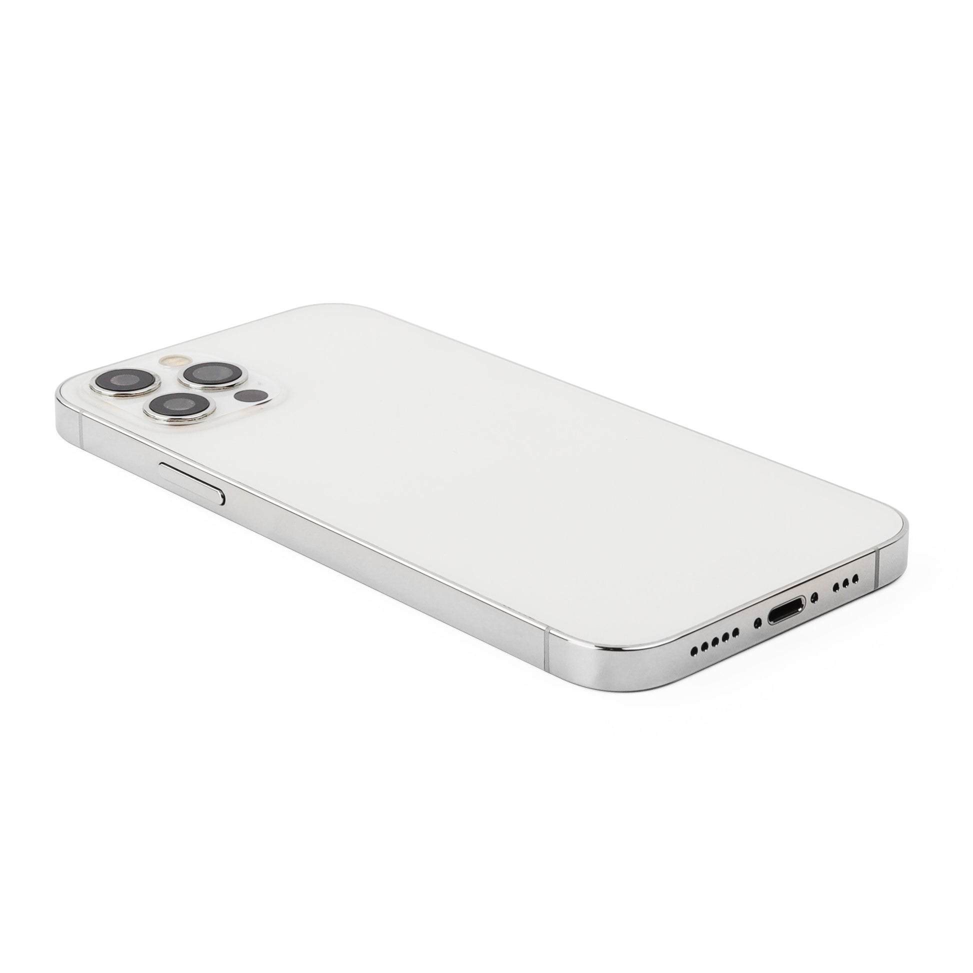 Rear Housing with small parts (EU Version) för iPhone 12 Pro Silver Pulled C