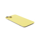 Bakstycke incl. Kameralins, Flash Light and Wireless Charging för iPhone 14 Plus Yellow Pulled