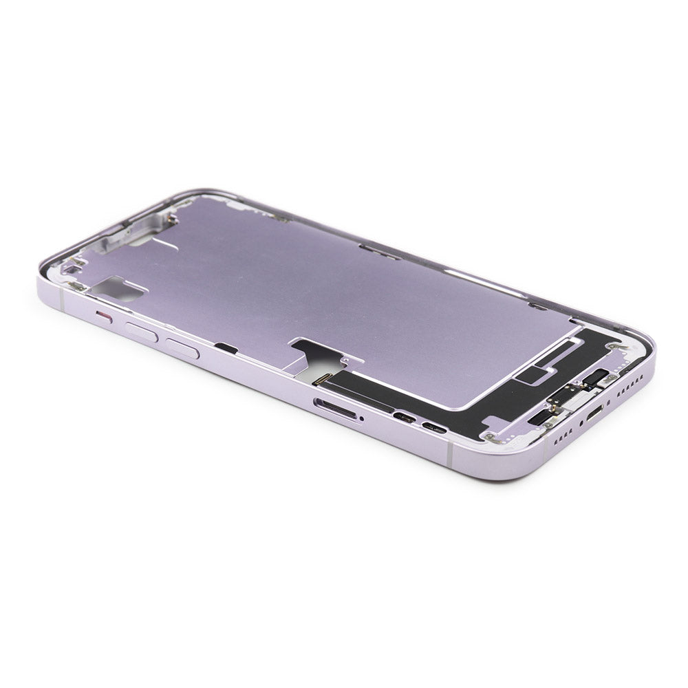 Middle Frame för iPhone 14 Plus Purple Pulled
