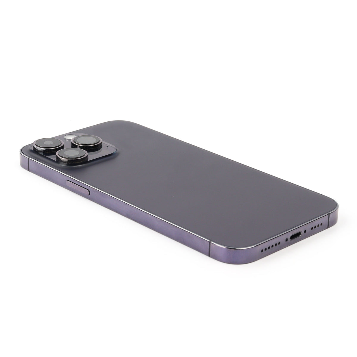 Rear Housing (EU Version) with small parts för iPhone 14 Pro Max Deep Purple Pulled C