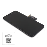 Skärm (LG: DTP/C3F) (incl. Backplate) för iPhone Xr Black Refurbished