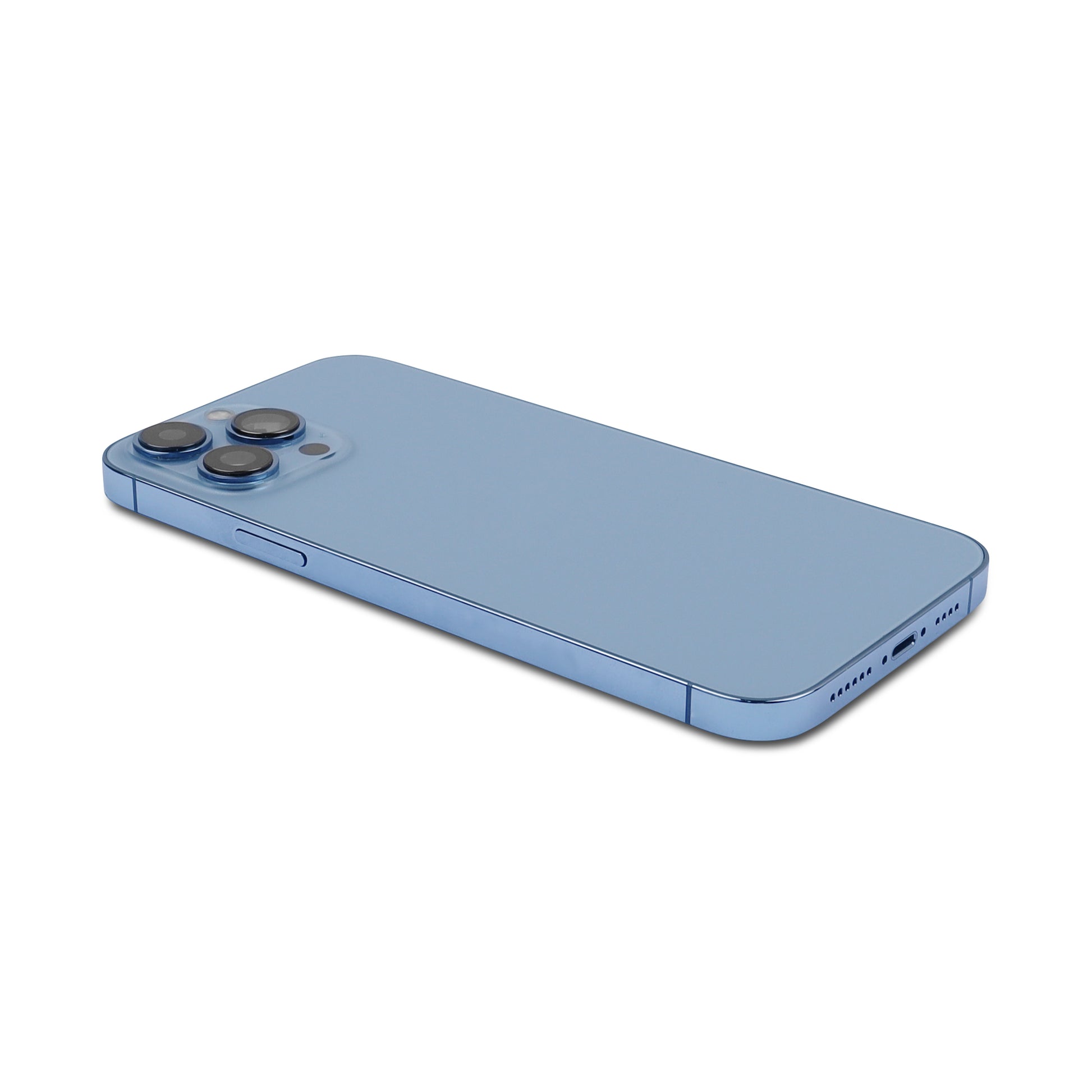 Rear Housing with small parts (EU Version) för iPhone 13 Pro Max Sierra Blue Pulled C