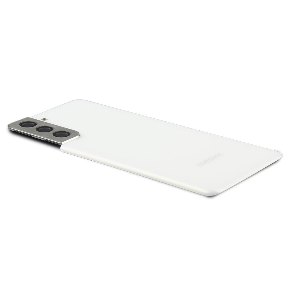 Bakstycke för Samsung Galaxy S21 Silver OEM-Equivalent