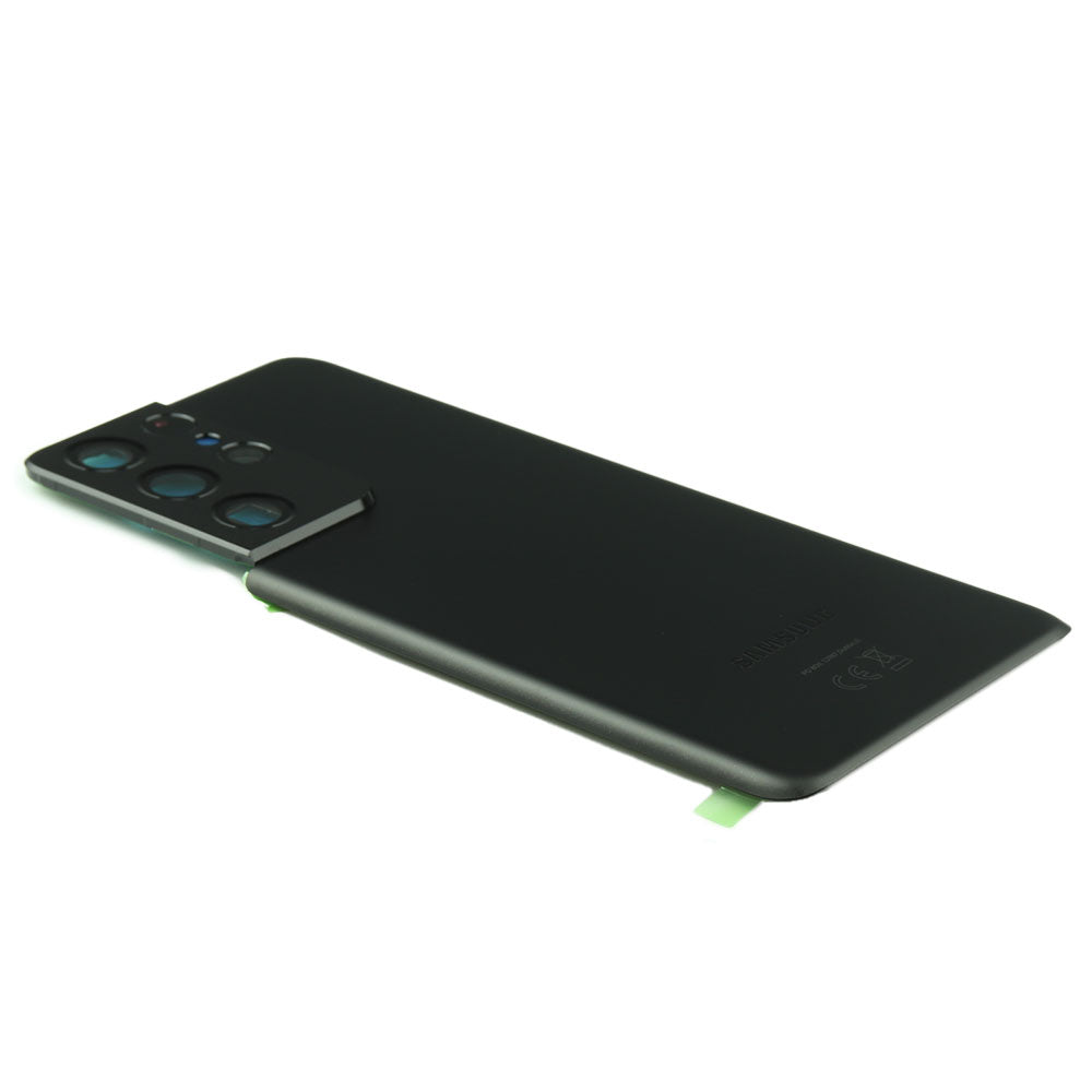 Bakstycke för Samsung Galaxy S21 5G Black OEM-Equivalent