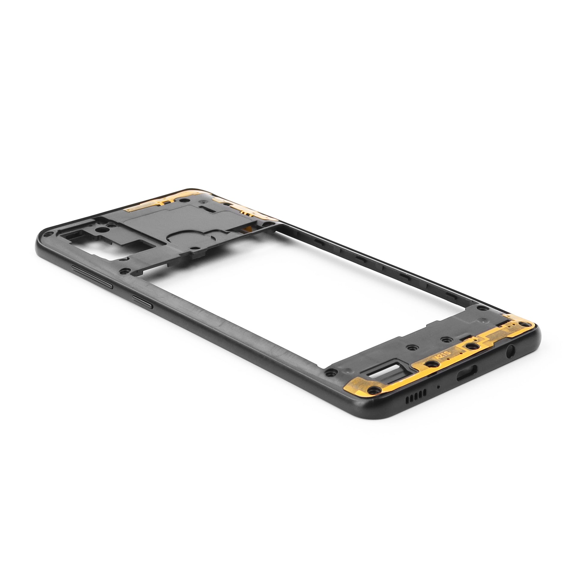Frame för Samsung Galaxy A21s Black OEM-Equivalent