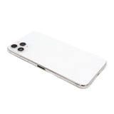 Rear Housing with small parts för iPhone 11 Pro Max White Pulled