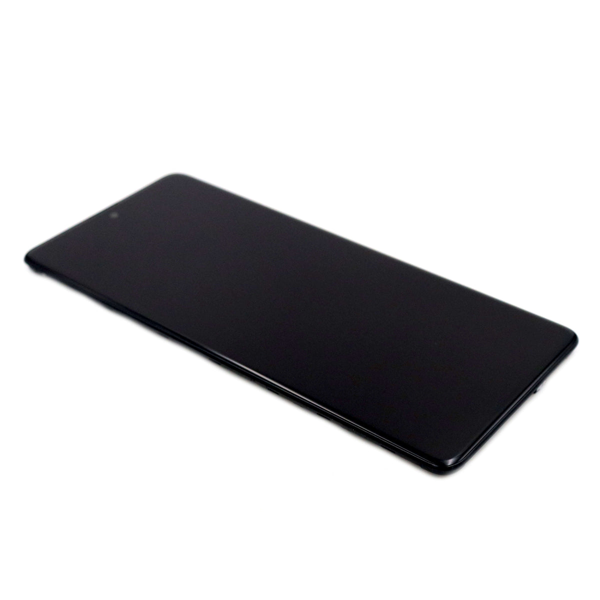 Skärm Complete with Housing för Samsung Galaxy A71 (A715F) Black Service Pack