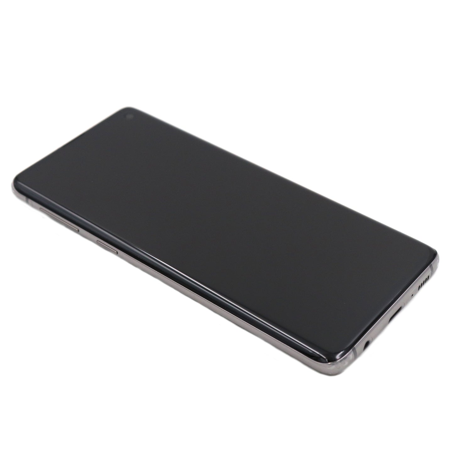Skärm Complete with Housing för Samsung Galaxy S10 Black Service Pack