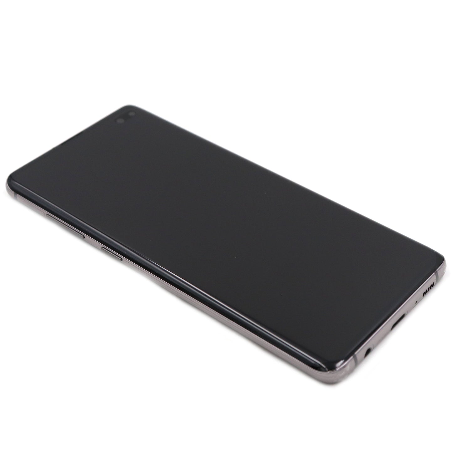 Skärm Complete with Housing för Samsung Galaxy S10 Plus Black Service Pack