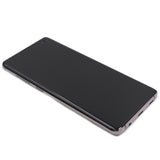 Skärm Complete with Housing för Samsung Galaxy S10 Plus Black Service Pack