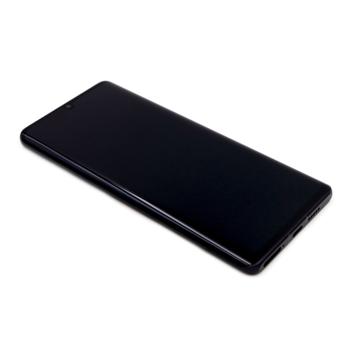 Skärm Complete with Housing and Batteri för Huawei P30 Pro Black Service Pack