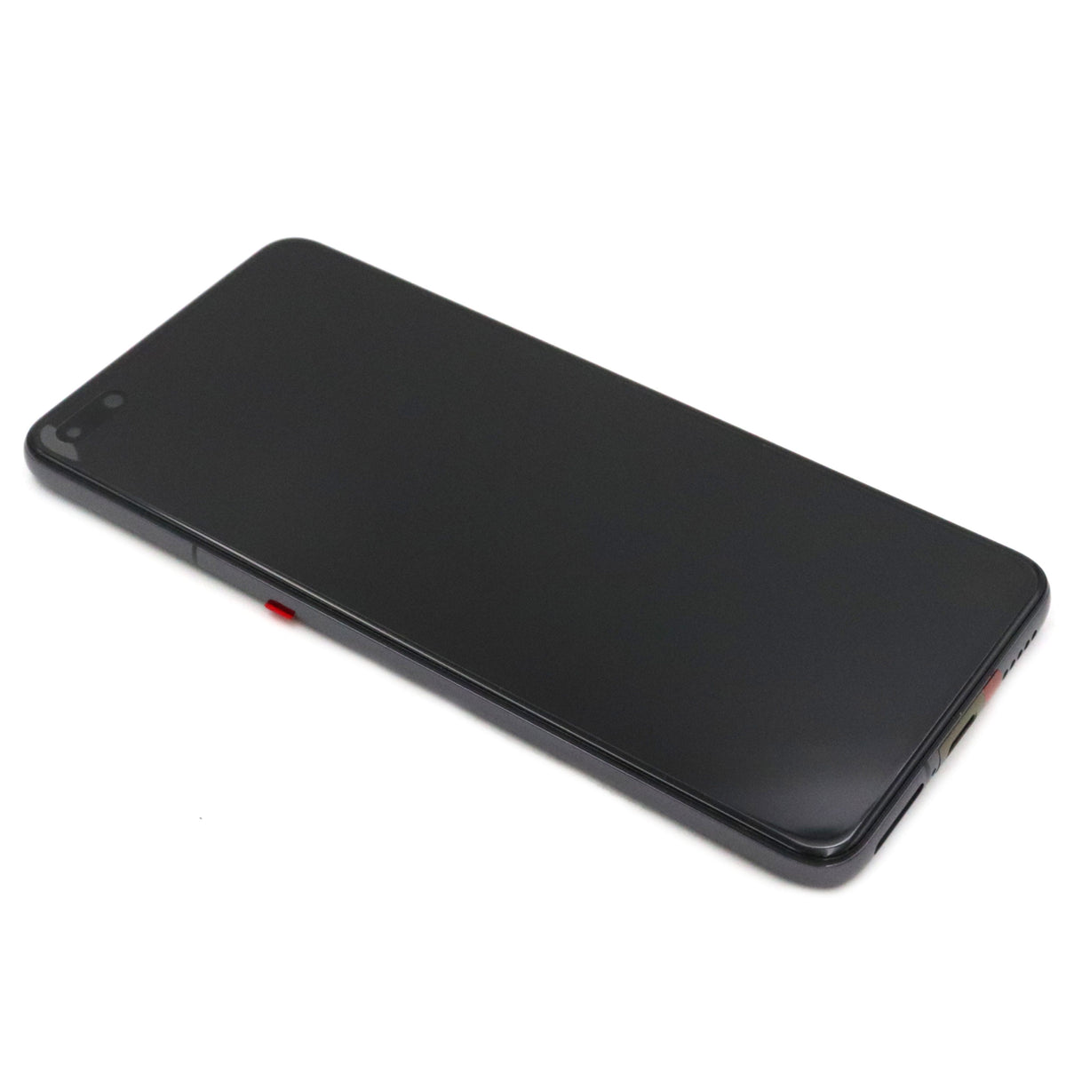 Skärm Complete with Housing and Batteri för Huawei P40 Black Service Pack