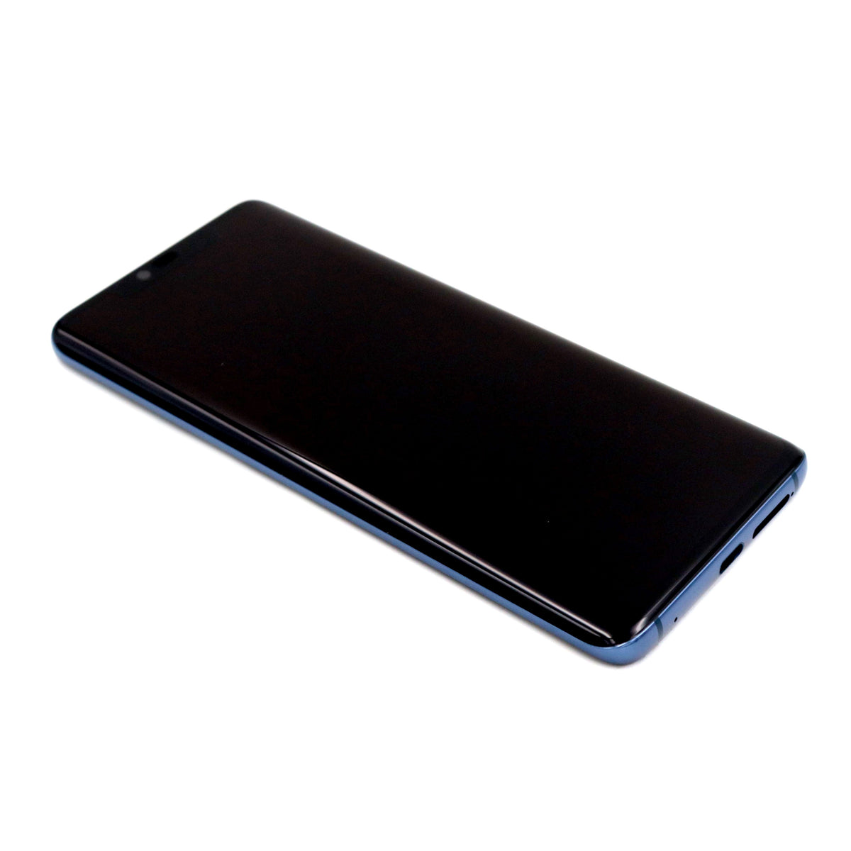 Skärm Complete with Housing and Batteri för Huawei Mate 20 Pro Blue Service Pack