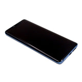 Skärm Complete with Housing and Batteri för Huawei Mate 20 Pro Blue Service Pack