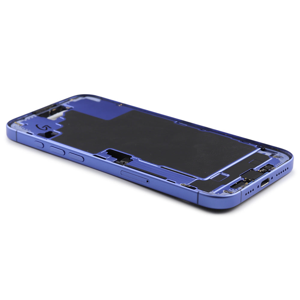 Middle Frame With Power And Volume Button för iPhone 16 Plus (EU Version) Ultramarine Pulled B