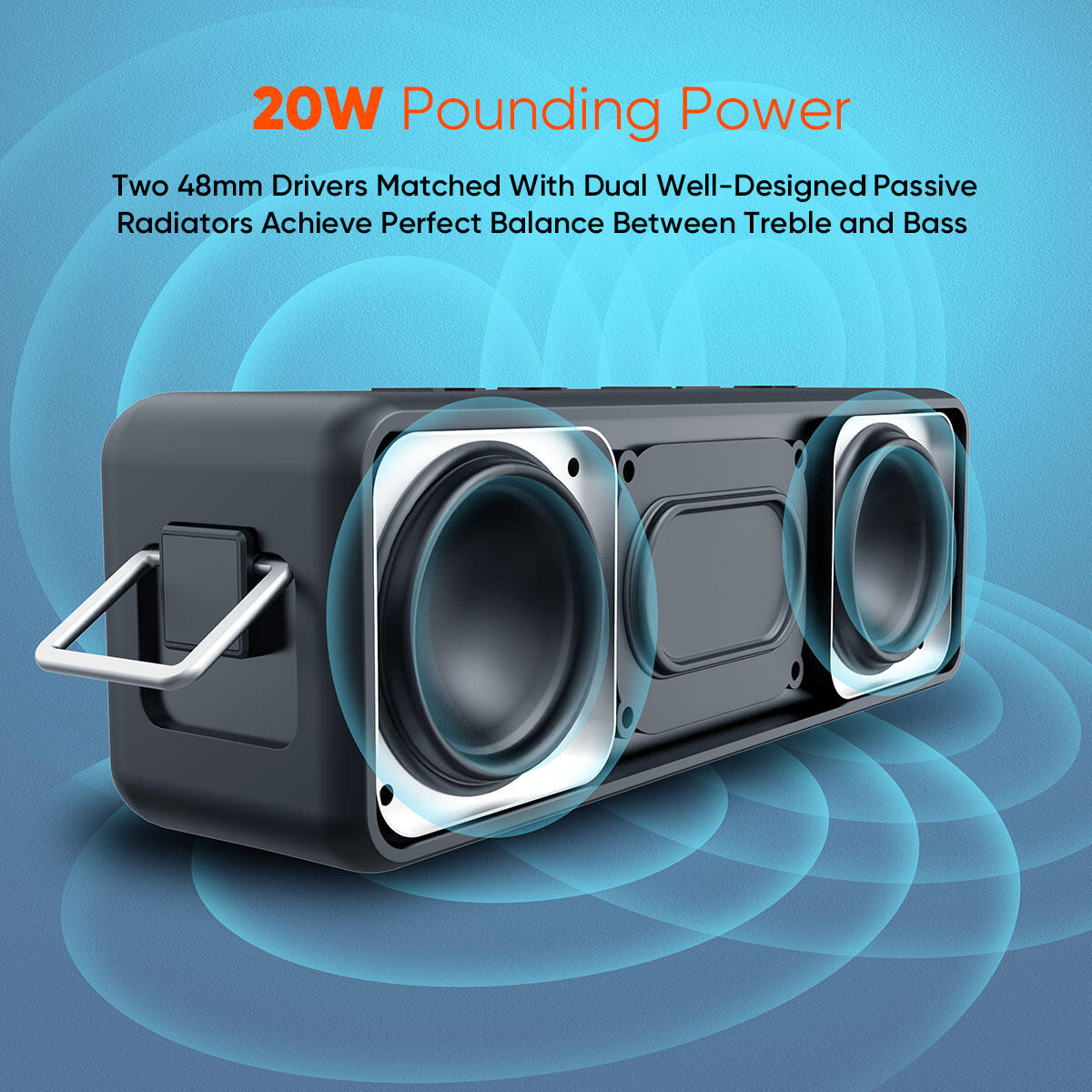 VIDVIE SP914 Bluetooth högtalare 20W